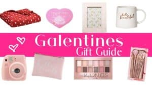 a bunch of different gift ideas for Galentines day