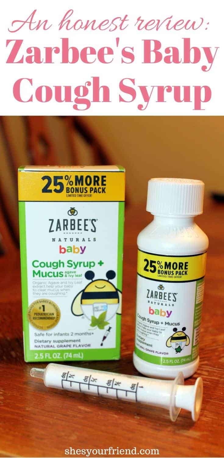An Honest Review of Zarbee's Baby Cough Syrup She's Your Friend