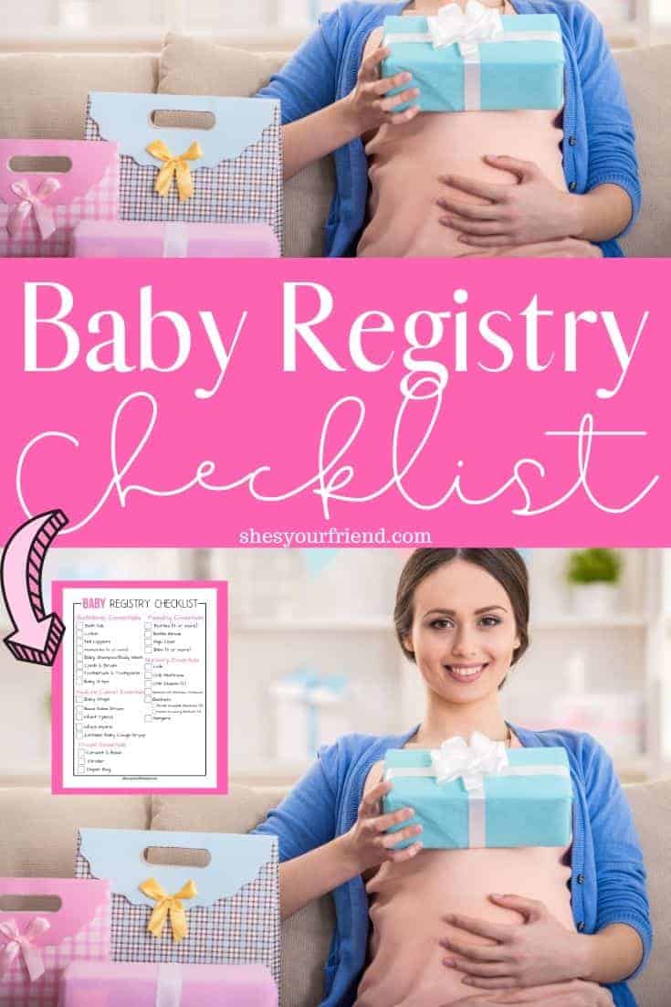 First time parents guide to baby registries - She's Your Friend