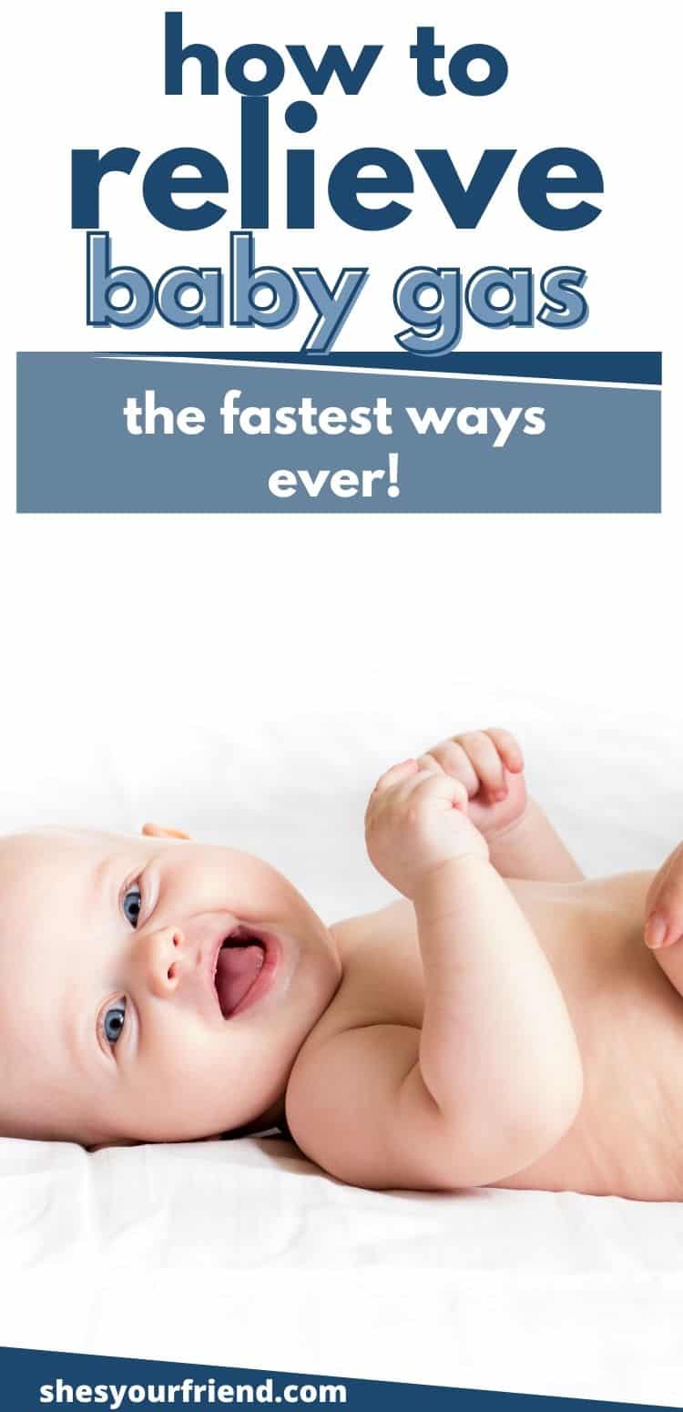 How to help a newborn with gas - She's Your Friend