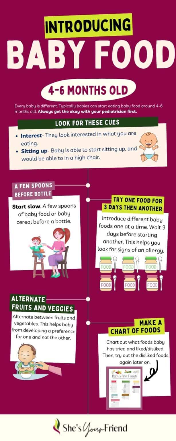 Introducing Baby Food: A Complete Guide - She's Your Friend