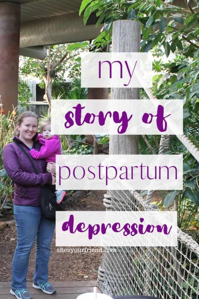 my story of postpartum depression