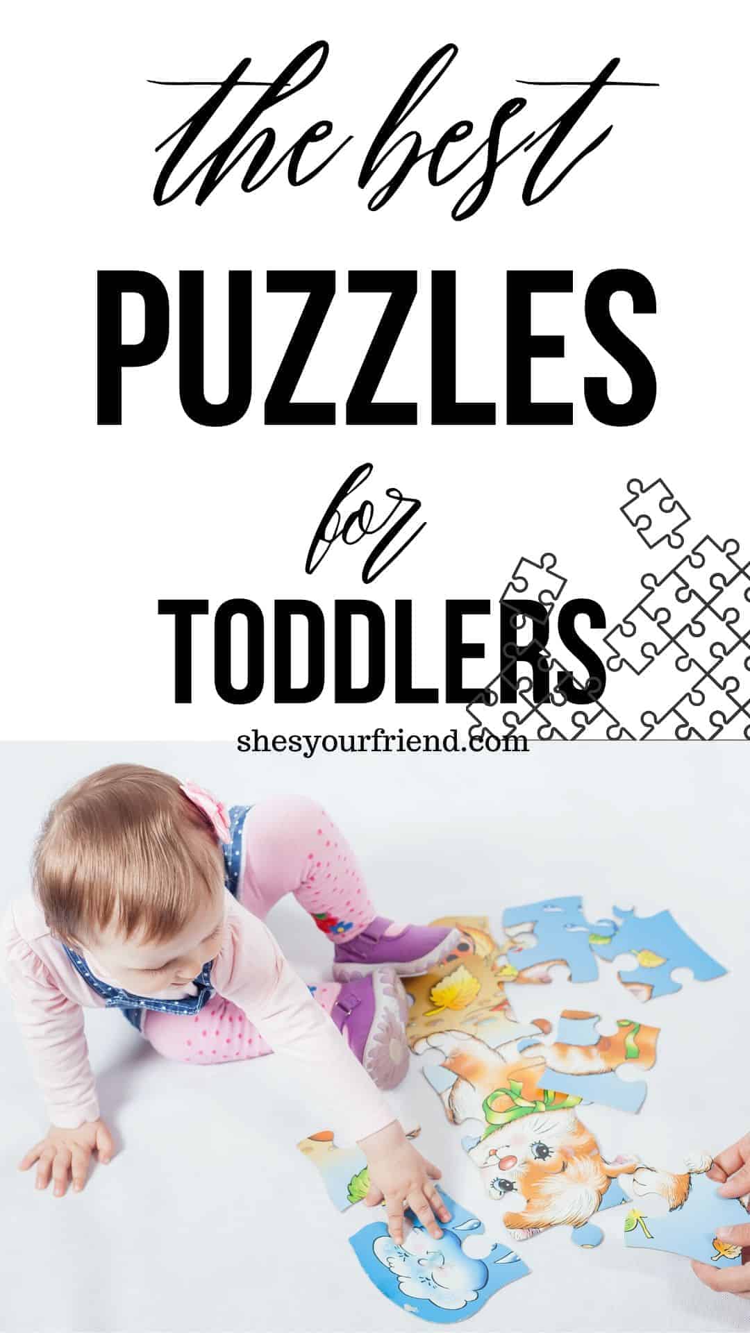 9 Best Puzzles for Toddlers and Kids - She's Your Friend