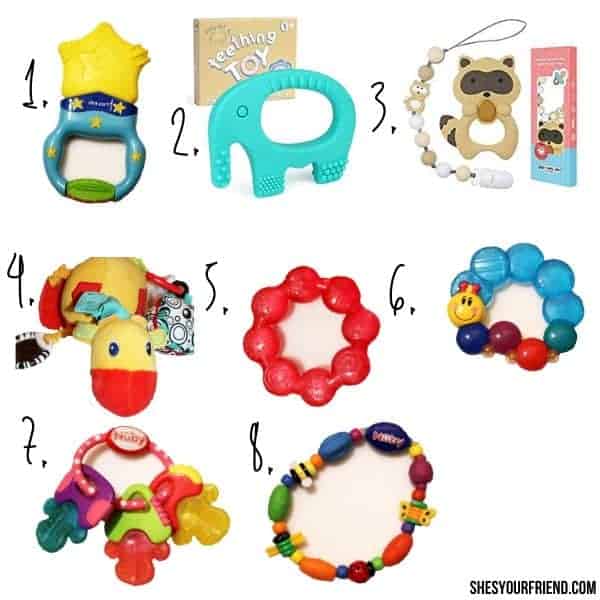 Best Teething Toys for Baby She's Your Friend