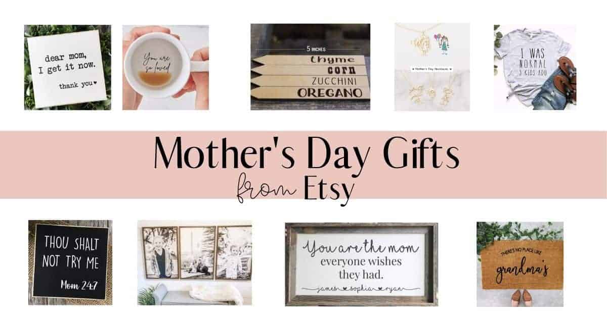 Special Mother's Day Gifts from Etsy - She's Your Friend