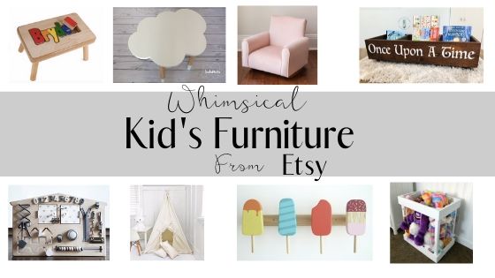 Fun Kids Furniture on Etsy