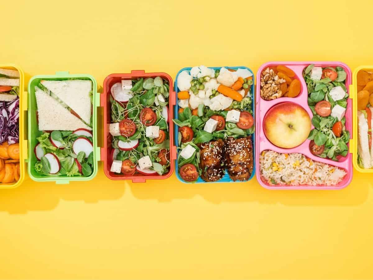 four bento box ideas for meals for one year old