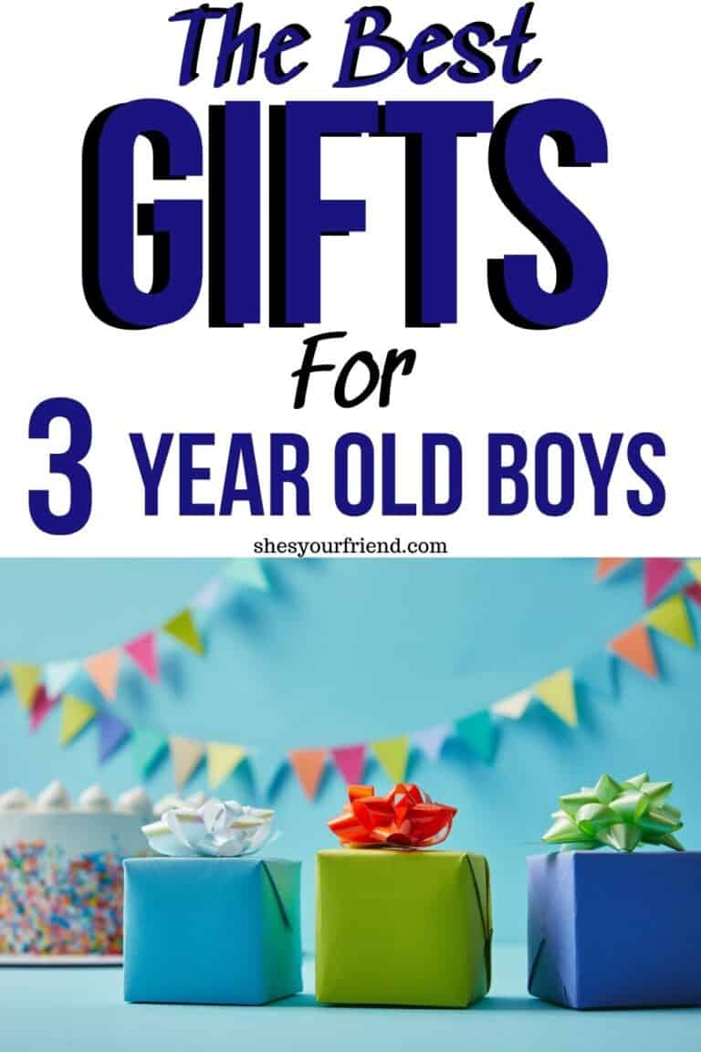 Gifts and toys for 3 year old boy - She's Your Friend