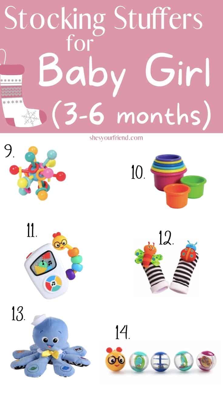 stocking stuffers for baby girl 3 to 6 months old