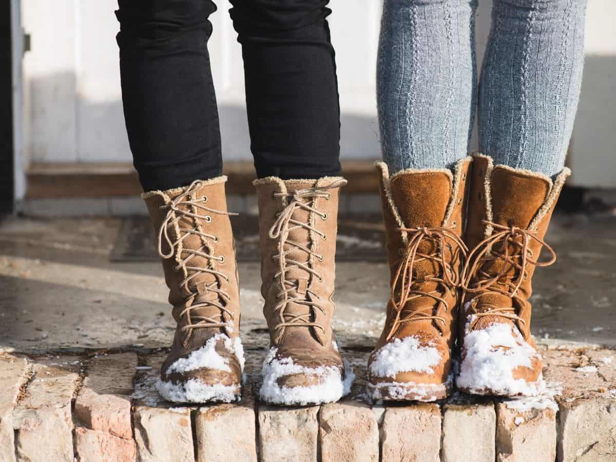 Elegant snow outlet boots