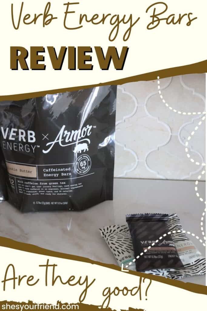 A bag of Verb energy bars