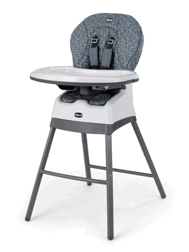 Chicco stack 123 high chair for baby