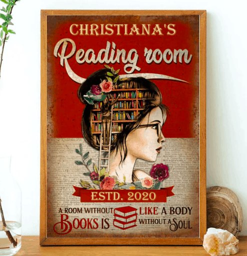 a reading room poster.