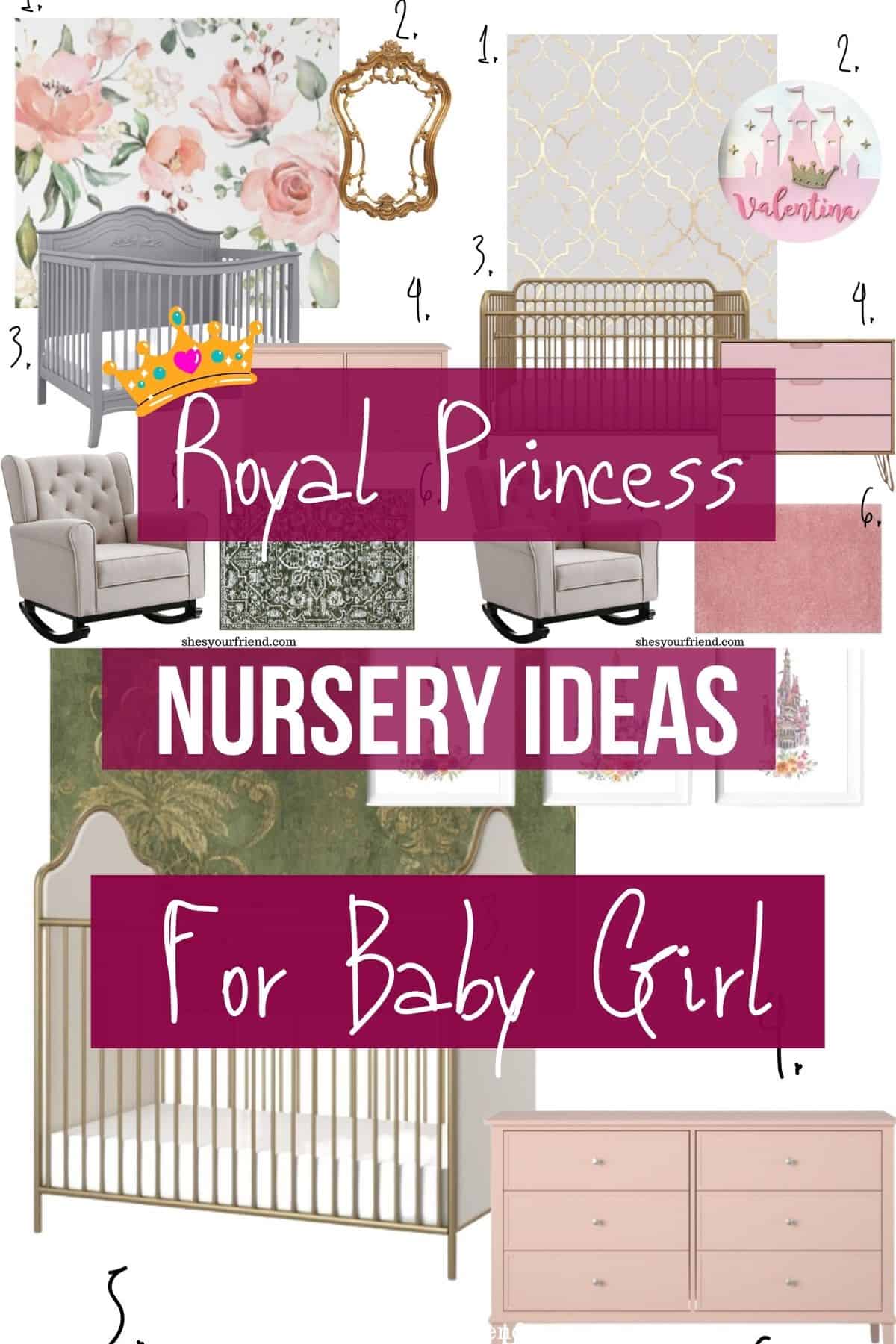 18 Princess nursery ideas that are royally amazing - She's Your Friend