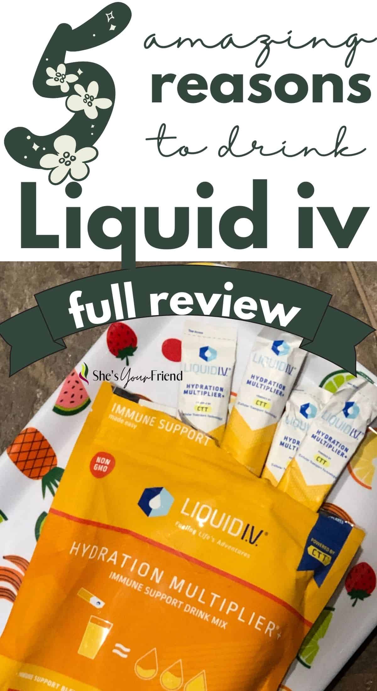 Liquid iv review (& why we love it) She's Your Friend